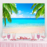 hawaiisch Luau Palme Baum Blätter Foto-Shooting Hintergründe